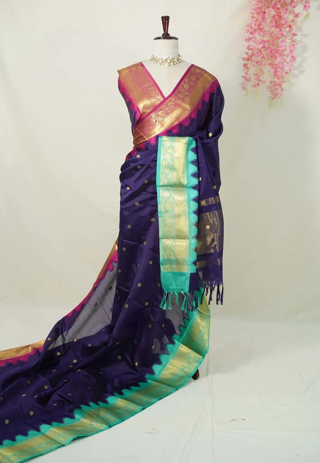 Banarasi Katan Silk Saree - BKSSBP0023