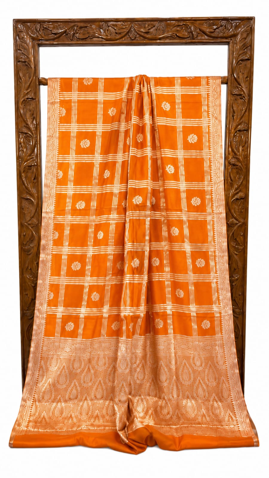 Banarasi Semi Katan Soft Silk Saree - BSKSCHO062
