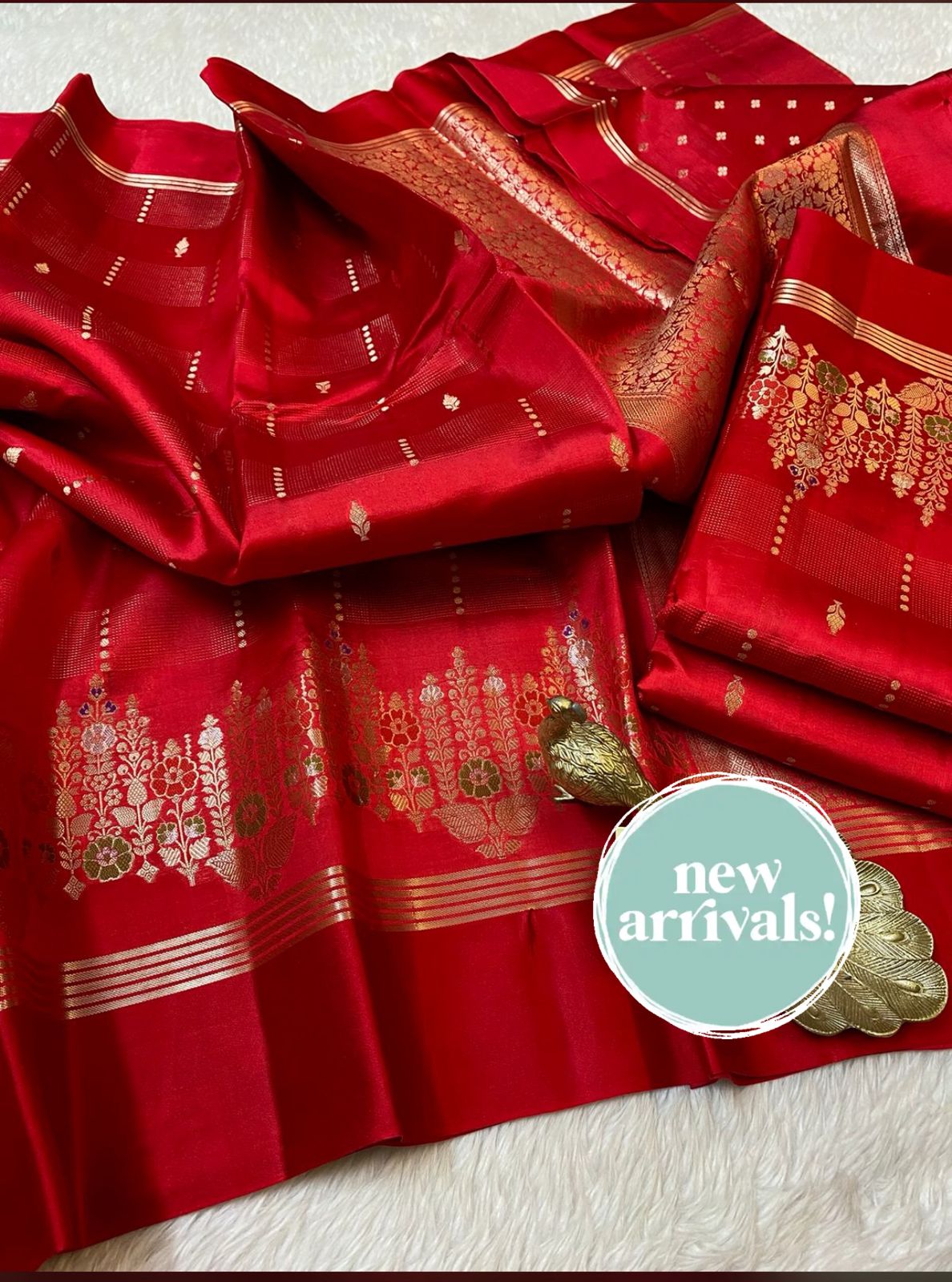 Banarasi Semi Katan Silk Saree - BSKMKR1