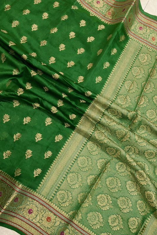 Banarasi Semi Katan Silk Saree - BSKDGG030