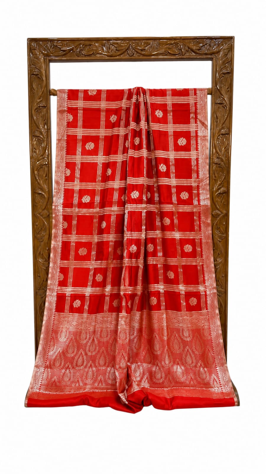 Banarasi Semi Katan Soft Silk Saree - BSKSCHR068