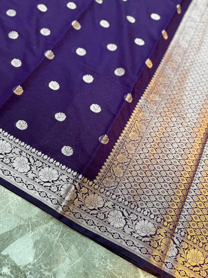 Banarasi Katan Dupian Soft Silk Saree - BKDSSPE034