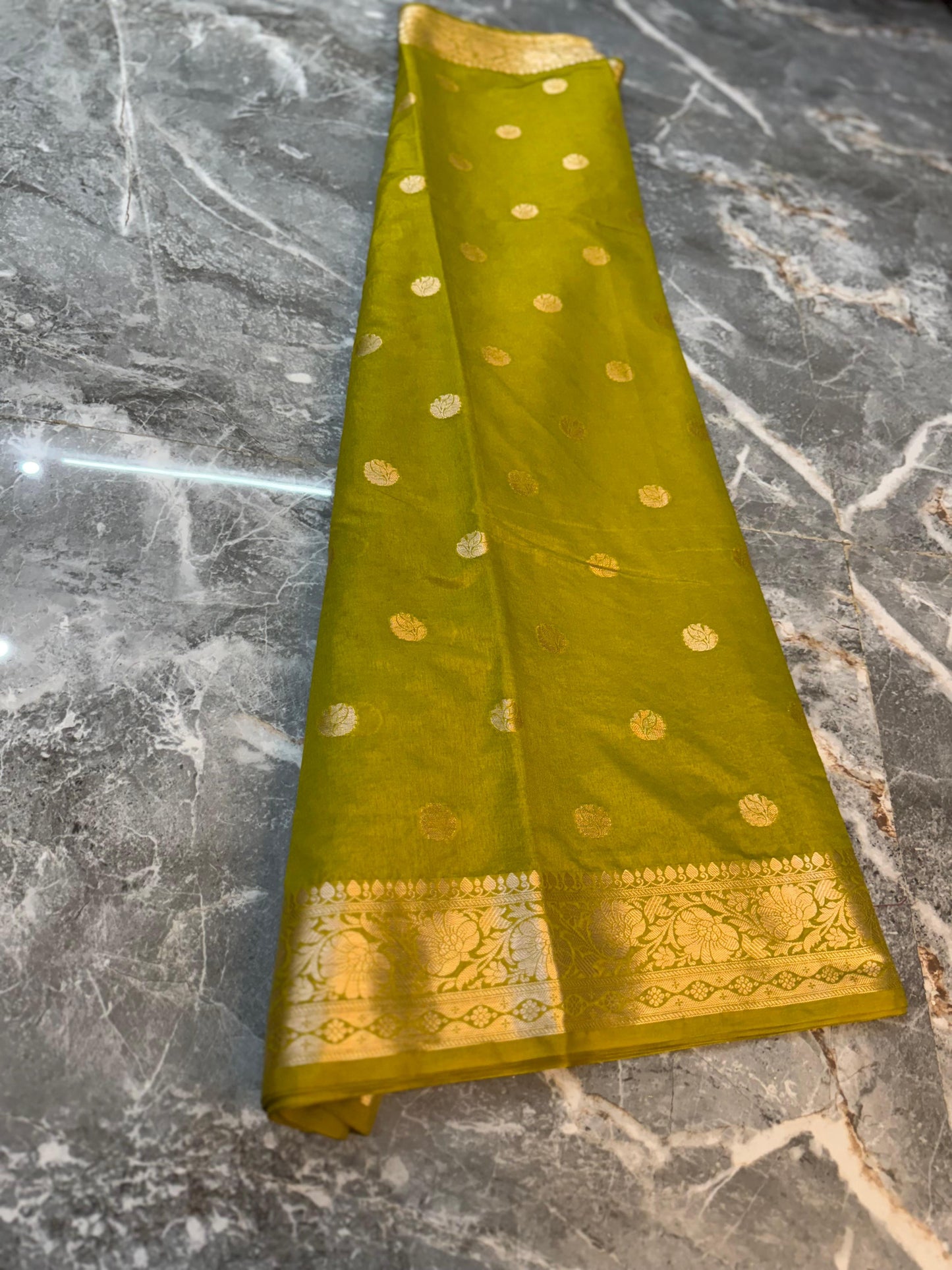 Banarasi Katan Dupian Soft Silk Saree - BKDSSLG032