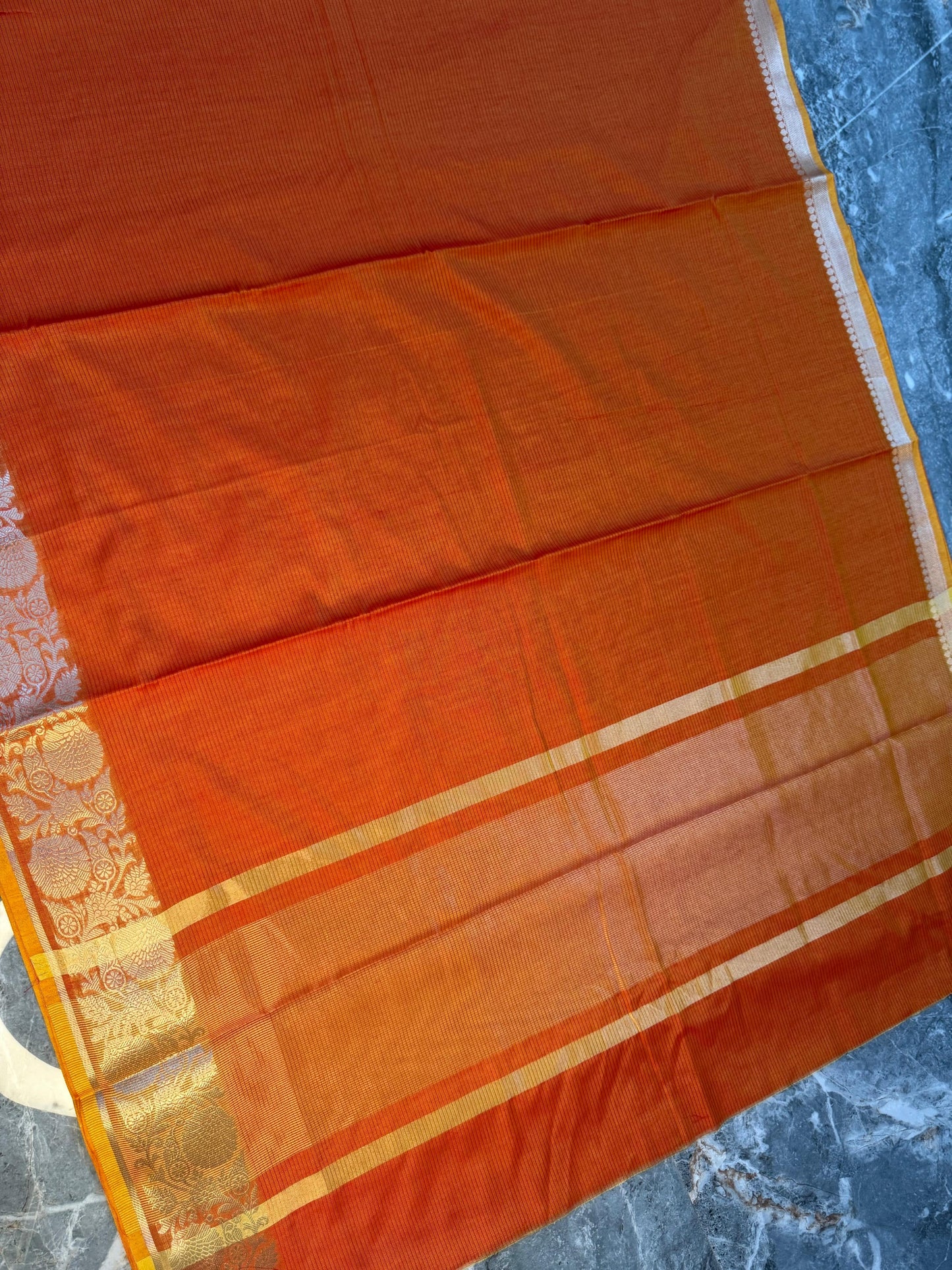 New Launch Banarasi Cotton Silk Saree | Self Colour Saree - BCSSCO78