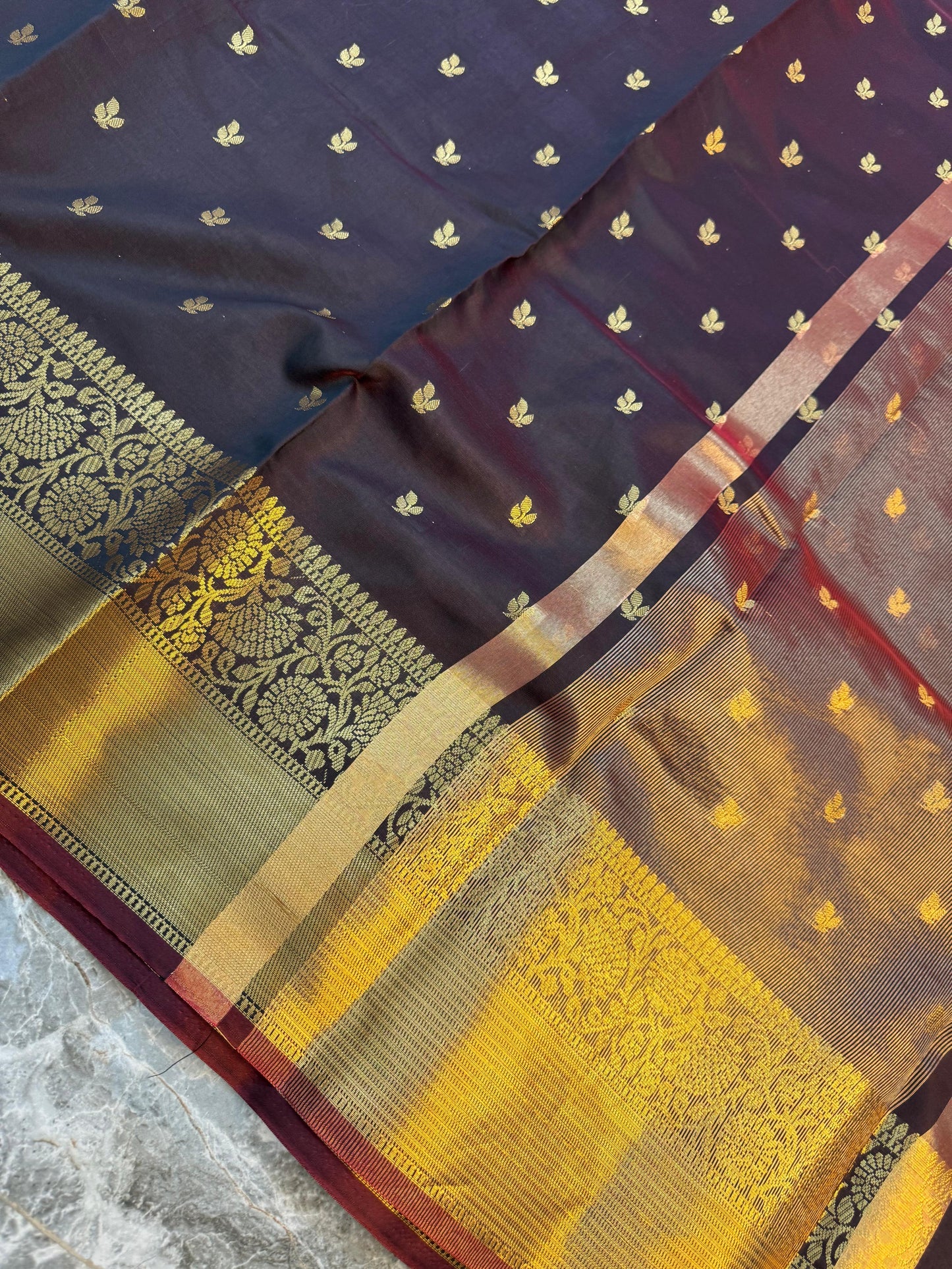 Banarasi Katan Silk Saree - BKSBG009