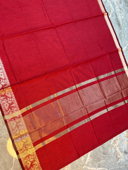 Banarasi Cotton Silk Saree - BCSTBSM04