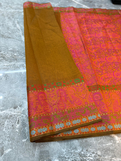 Premium Banarasi Cotton Silk Saree - PBCSSMY082