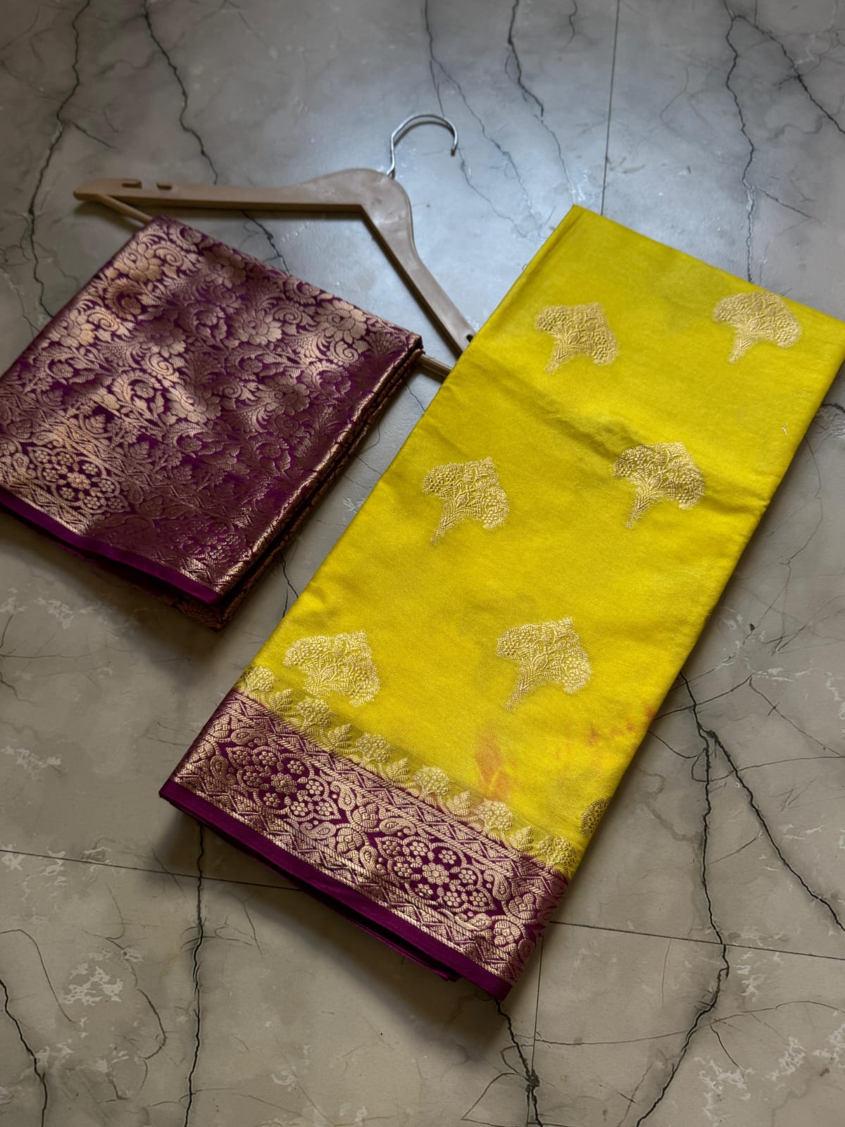 Banarasi Semi Katan Soft Silk Saree - BSKSSYP058