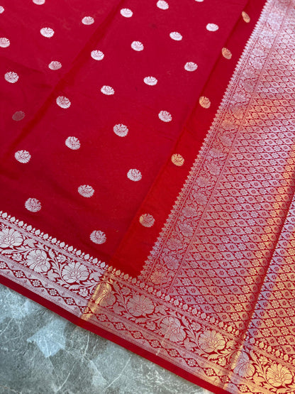 Banarasi Katan Dupian Soft Silk Saree - BKDSSRD031