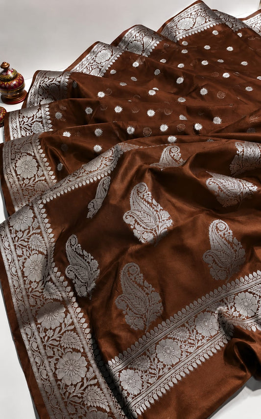Banarasi Semi Georgette Silk Saree - BSGSBN10