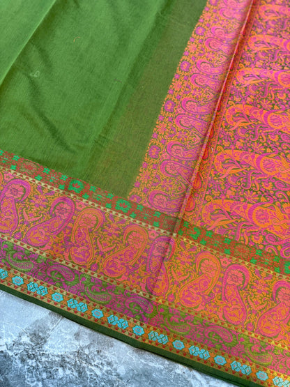 Premium Banarasi Cotton Silk Saree - PBCSSPG084