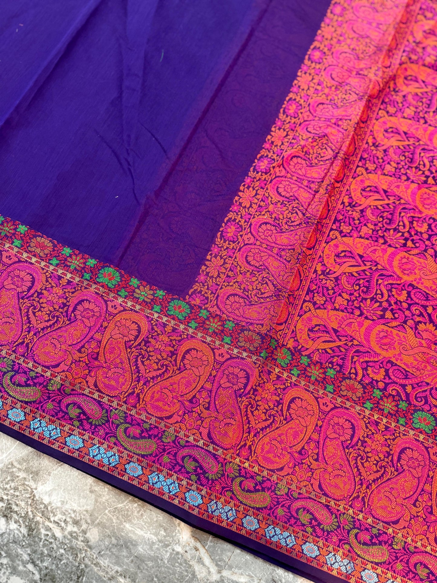 Premium Banarasi Cotton Silk Saree - PBCSSRB083