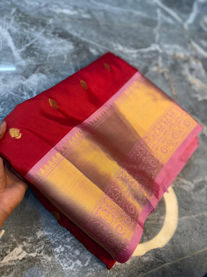 Banarasi Katan Silk Saree - BKSRP008