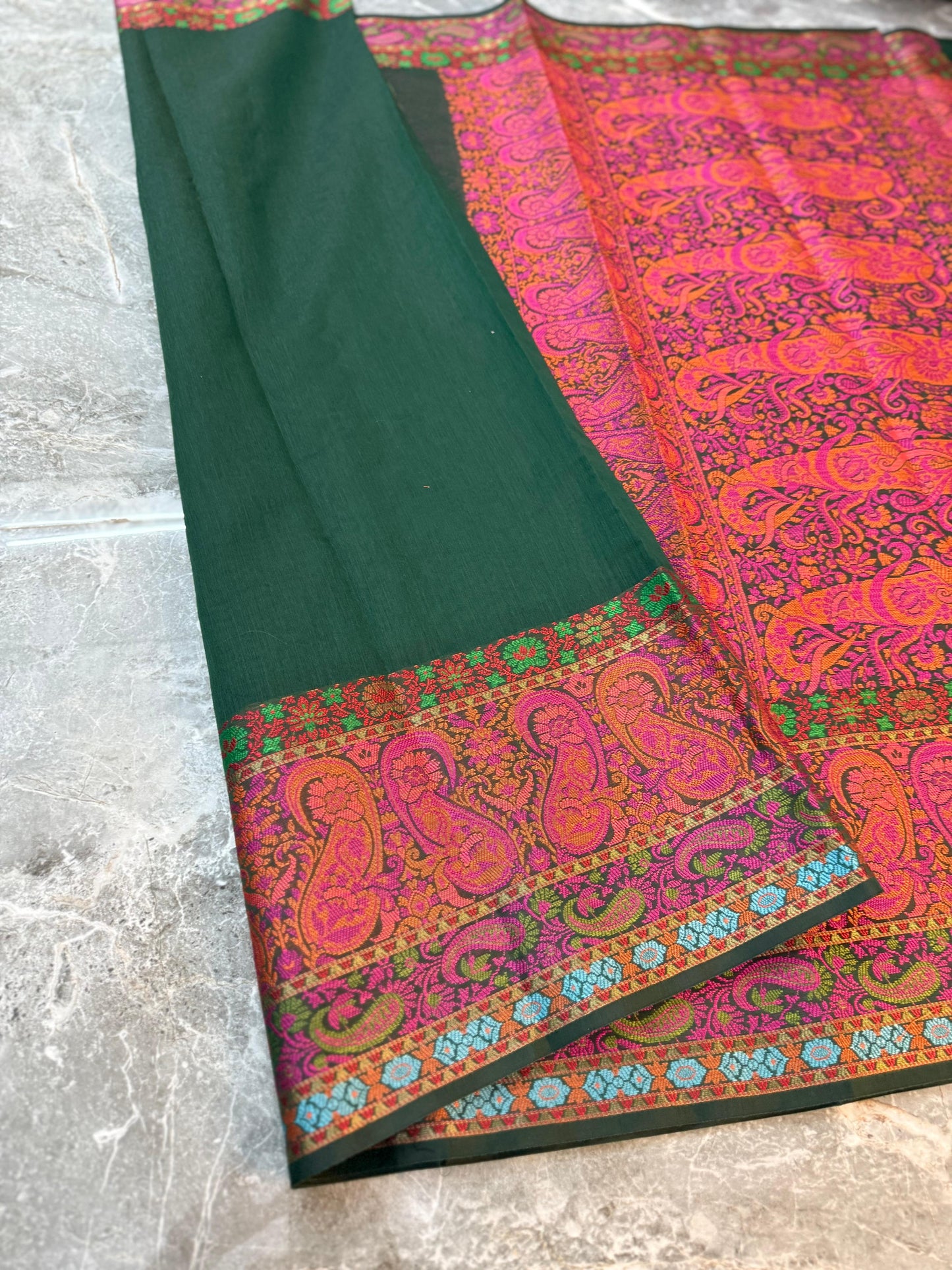Premium Banarasi Cotton Silk Saree - PBCSSDG086