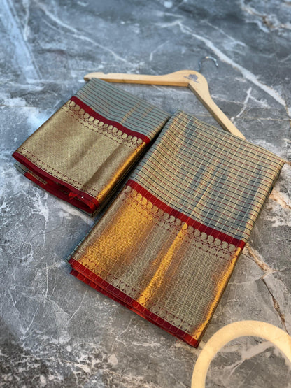Royal Ganga Jamuna Banarasi Silk Saree - RGJBSS07
