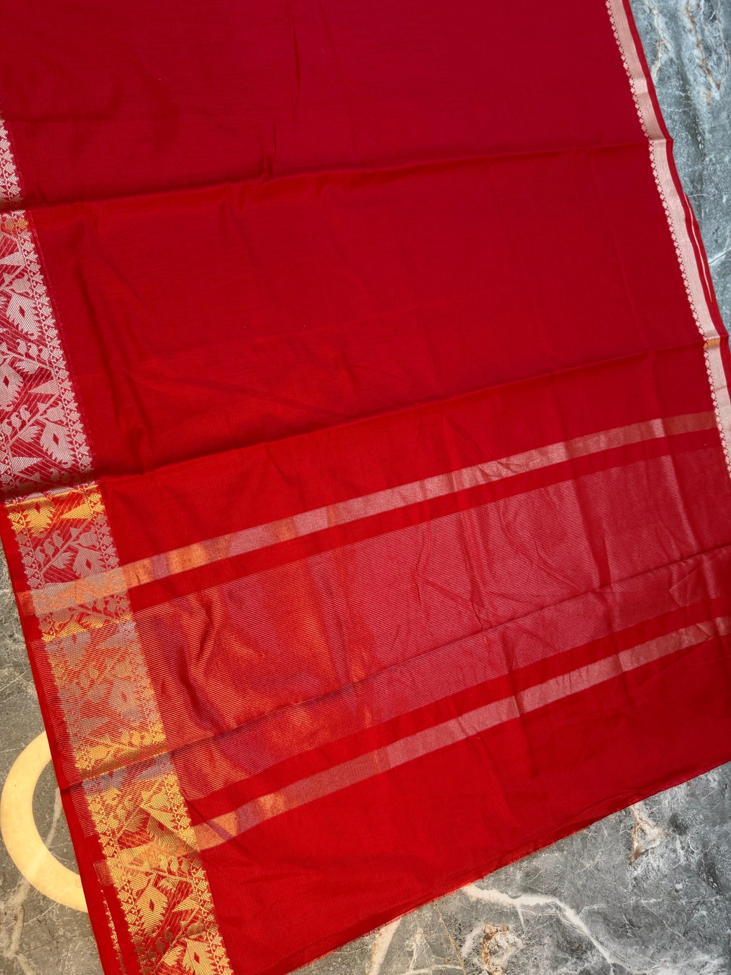 Banarasi Cotton Silk Saree - BCSTBSR07