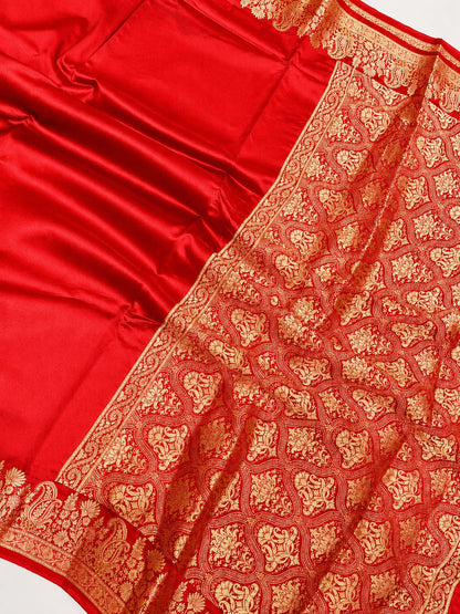 Banarasi Raw Mango Soft Silk Saree - BRMSRD044