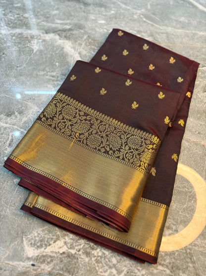 Banarasi Katan Silk Saree - BKSBG009