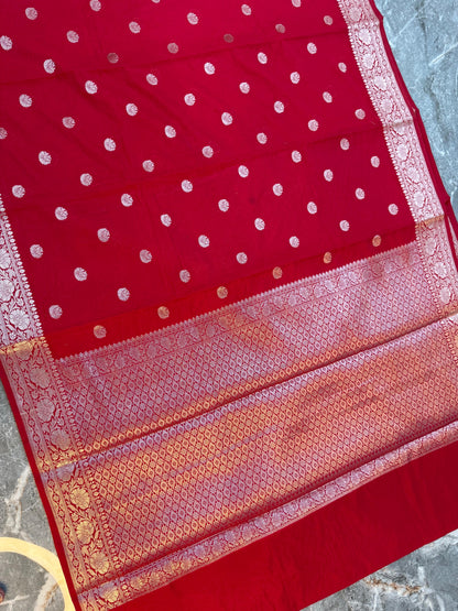 Banarasi Katan Dupian Soft Silk Saree - BKDSSRD031