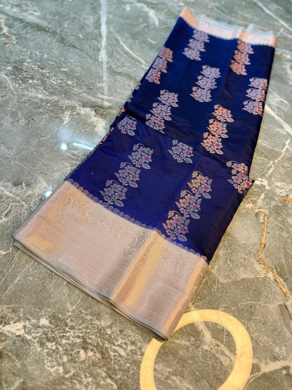 Banarasi Semi Katan Silk Saree - BSKSBE064