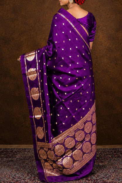 Banarasi Semi Katan Soft Silk Saree – BSKSSP093
