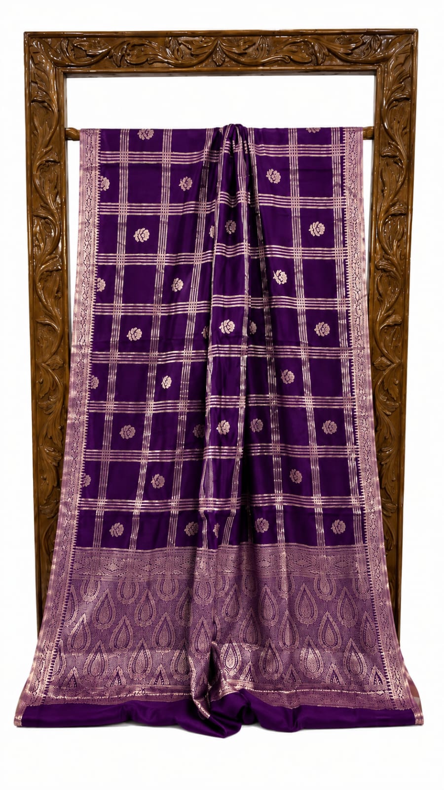 Banarasi Semi Katan Soft Silk Saree - BSKSCHP066