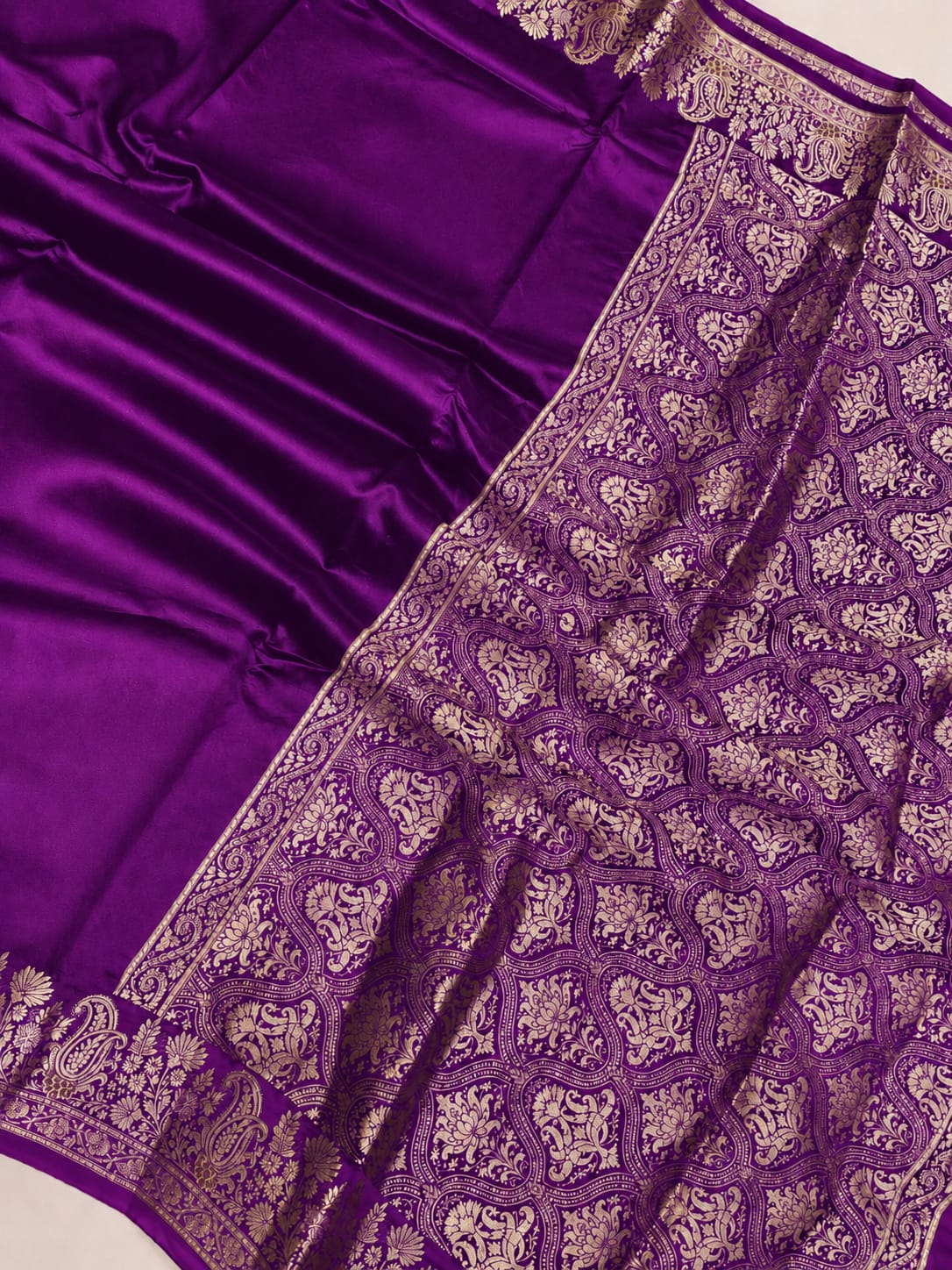 Banarasi Raw Mango Soft Silk Saree - BRMSPE045