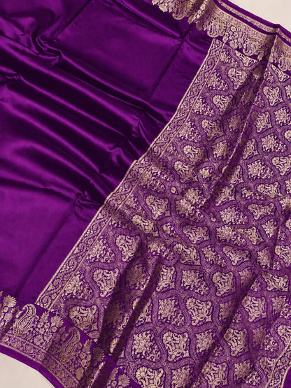 Banarasi Raw Mango Soft Silk Saree - BRMSPE045