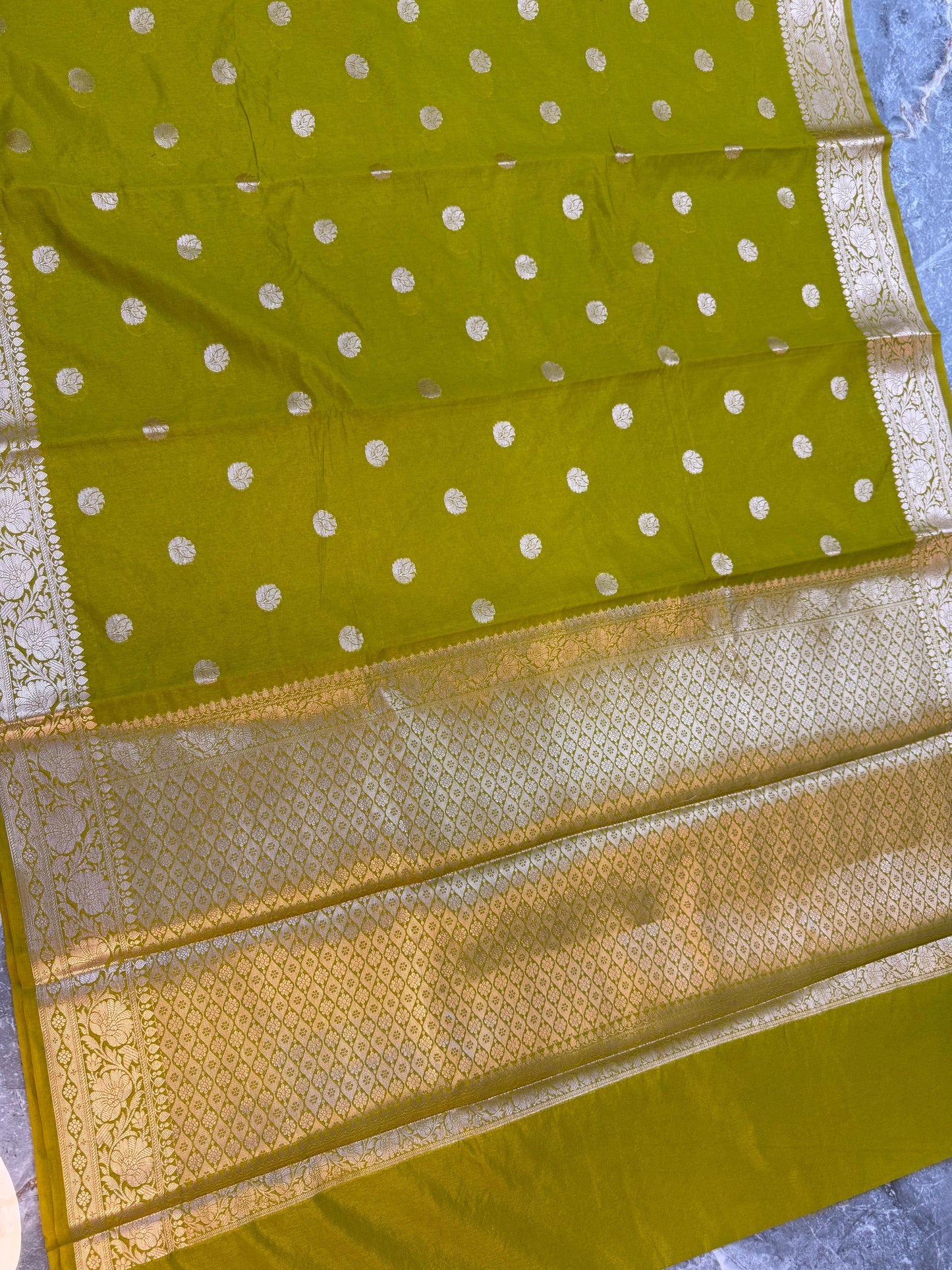 Banarasi Katan Dupian Soft Silk Saree - BKDSSLG032