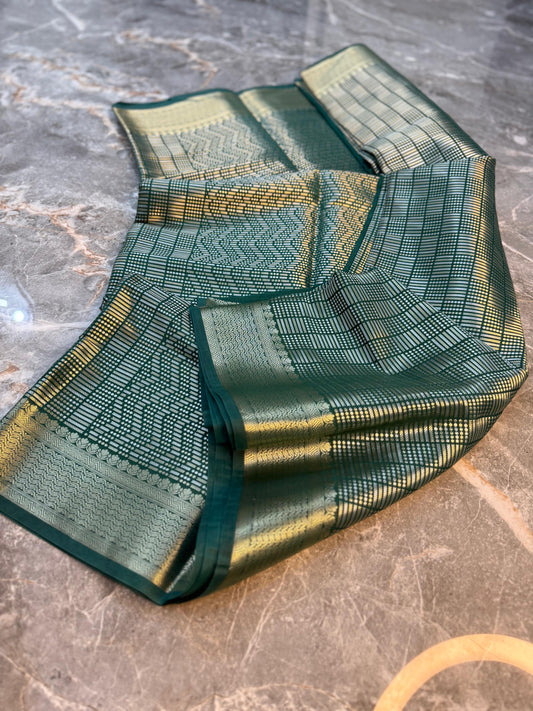 Banarasi Semi Katan Soft Silk Saree - BSKSDG014