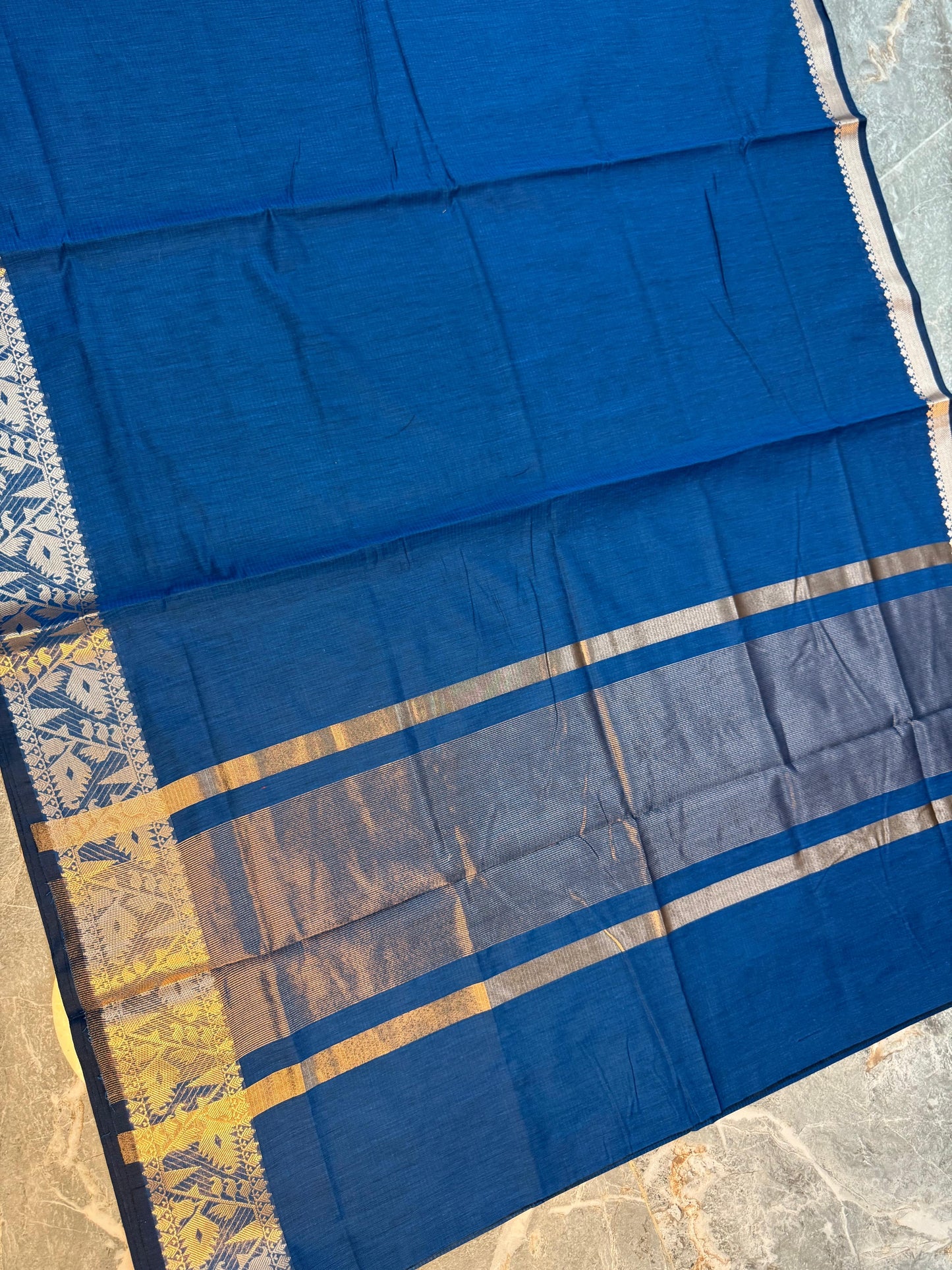 Banarasi Cotton Silk Saree - BCSTBSB05