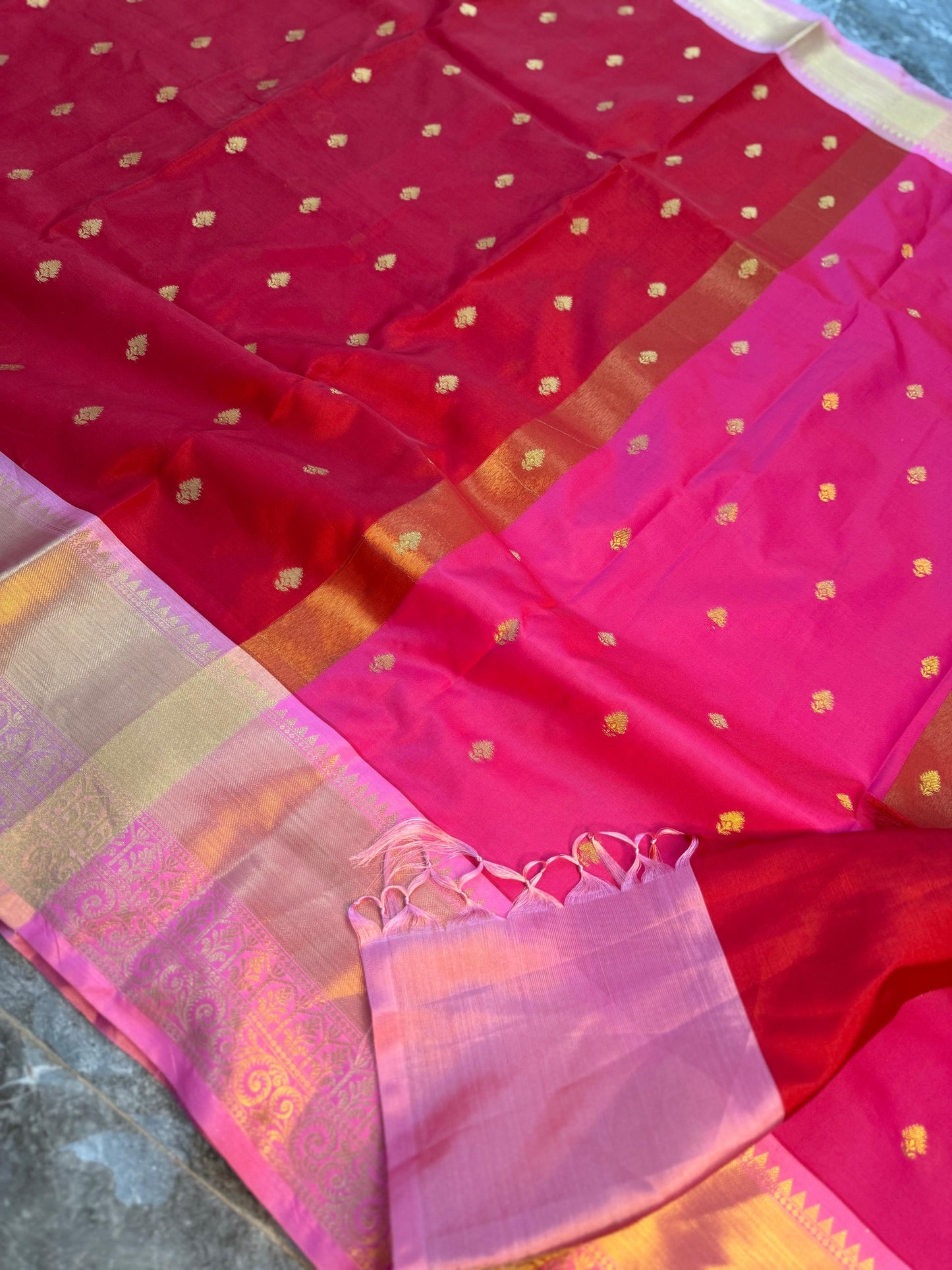 Banarasi Katan Silk Saree - BKSRP008