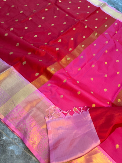 Banarasi Katan Silk Saree - BKSRP008