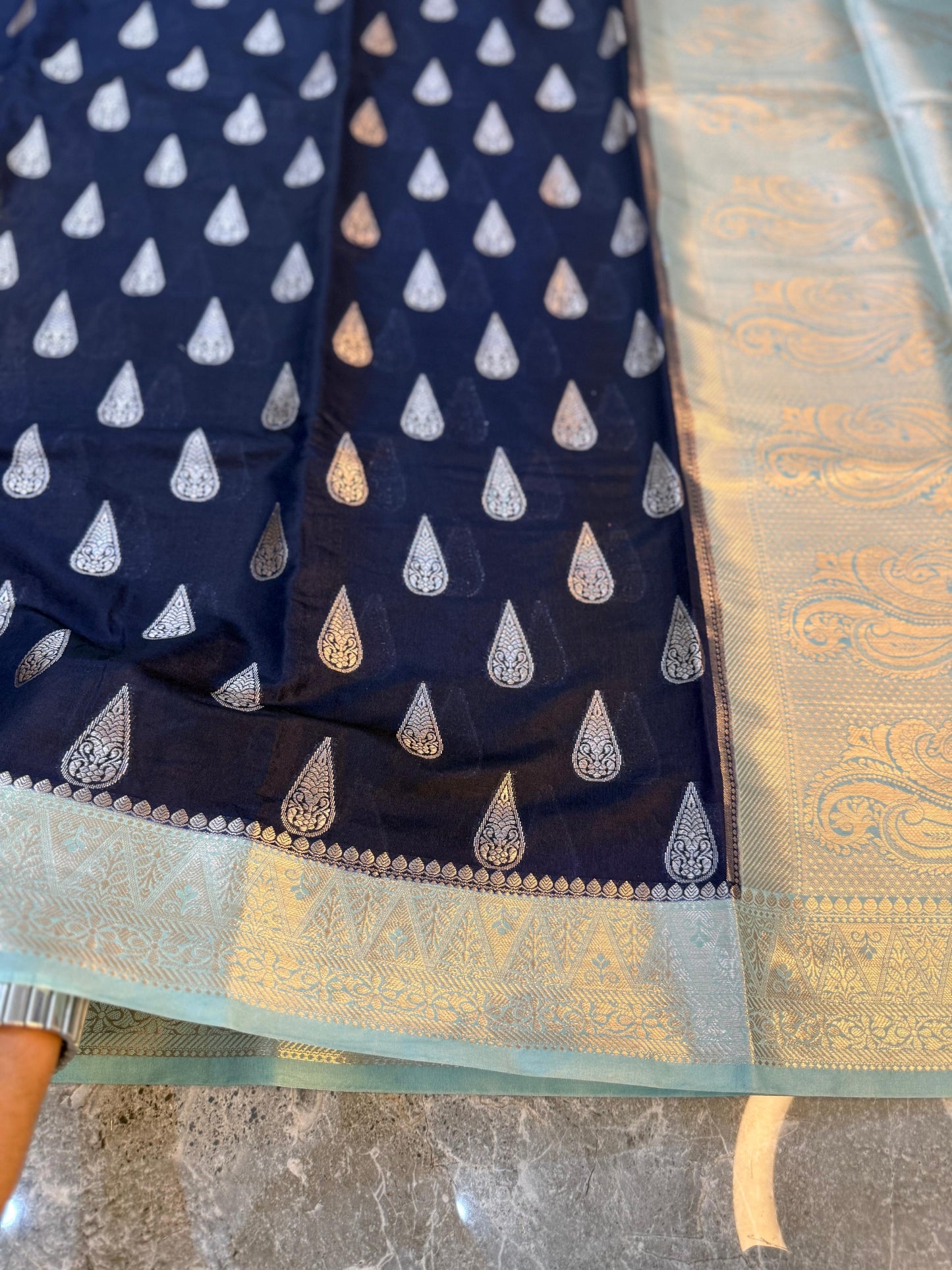 Banarasi Semi Katan Silk Saree - BSKSS0R22