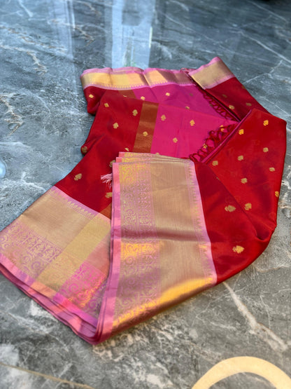 Banarasi Katan Silk Saree - BKSRP008
