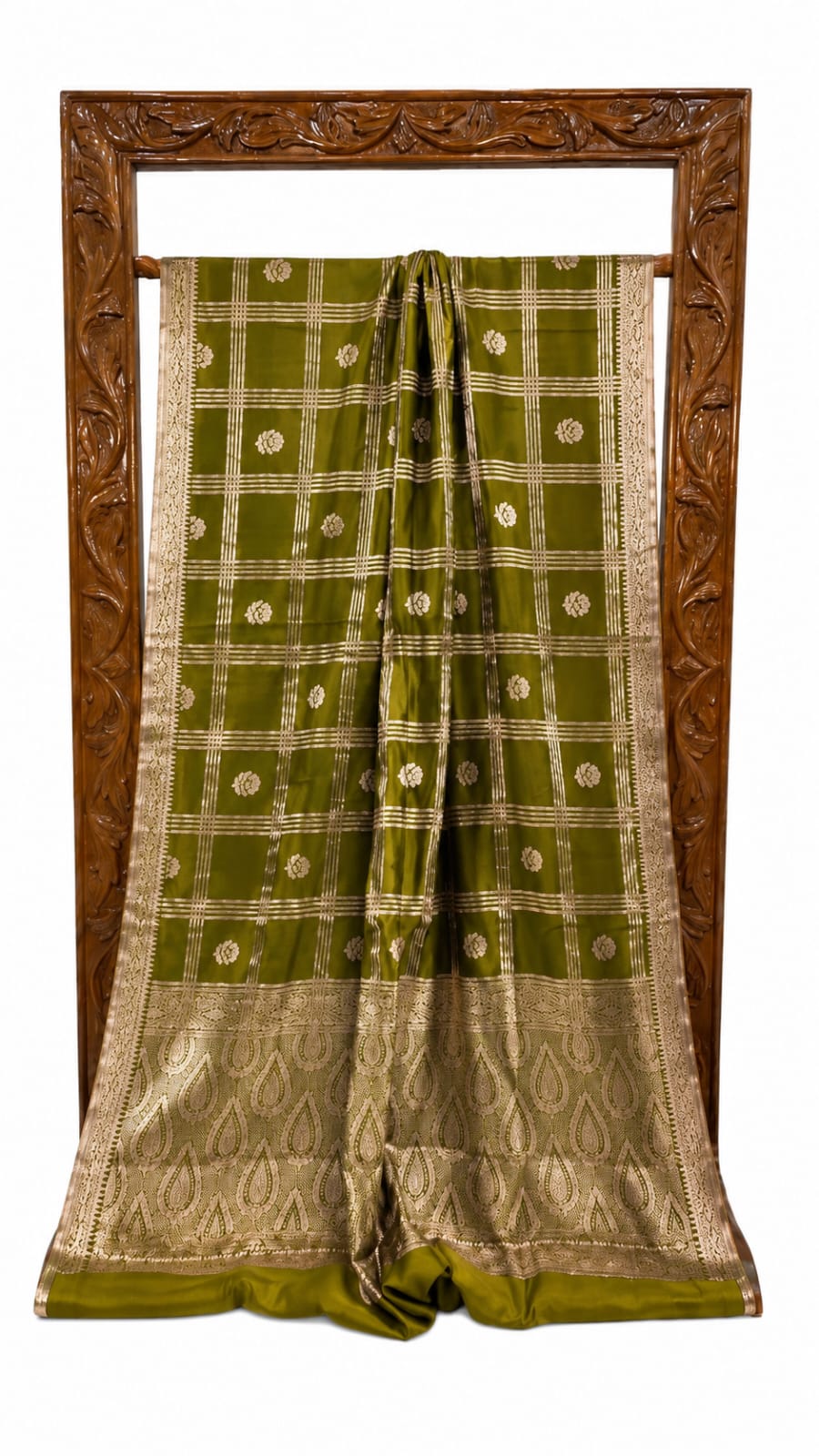 Banarasi Semi Katan Soft Silk Saree - BSKSCHG063