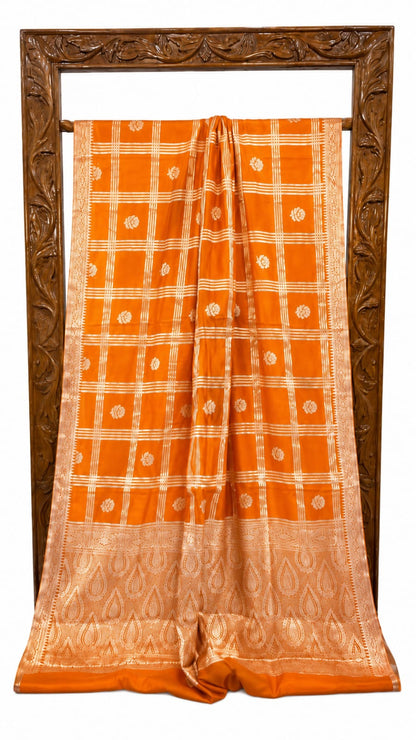 Banarasi Semi Katan Soft Silk Saree - BSKSCHO062