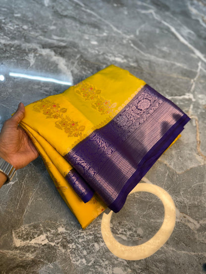Banarasi Semi Katan Silk Saree - BSKSYW061