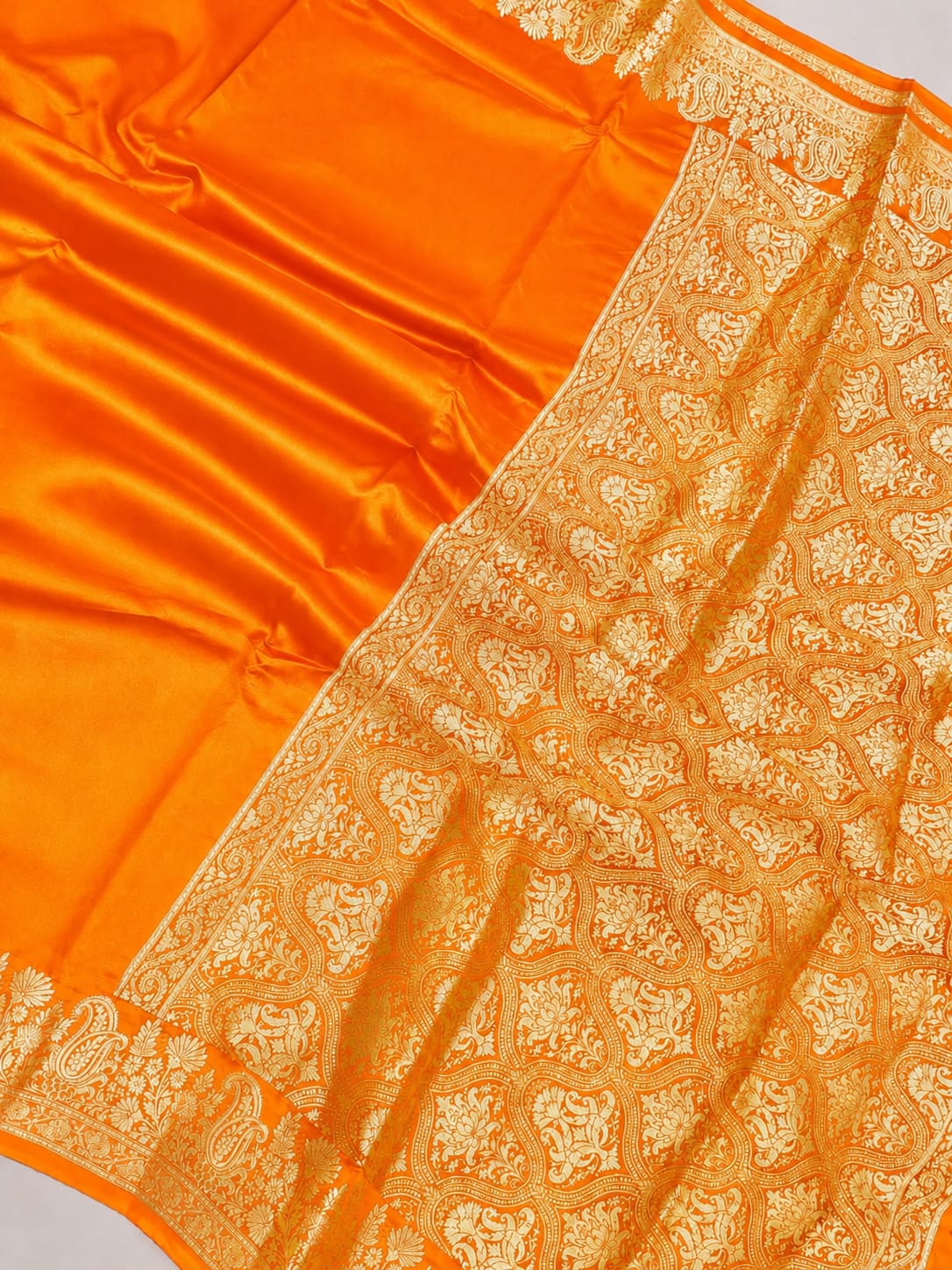 Banarasi Raw Mango Soft Silk Saree - BRMSOE047