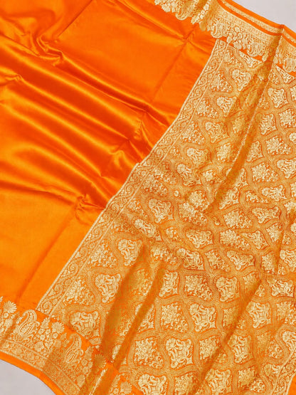 Banarasi Raw Mango Soft Silk Saree - BRMSOE047