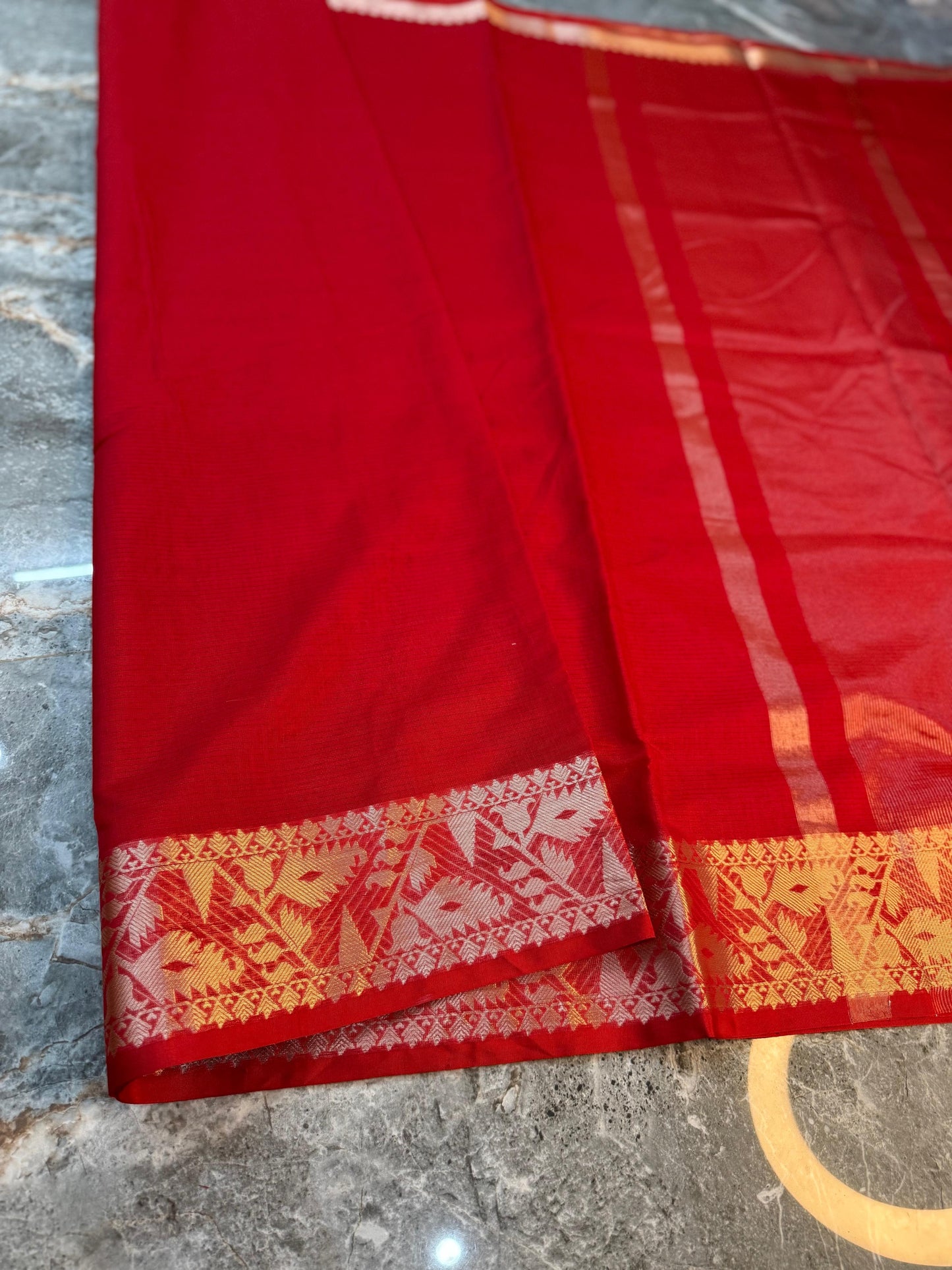 Banarasi Cotton Silk Saree - BCSTBSR07
