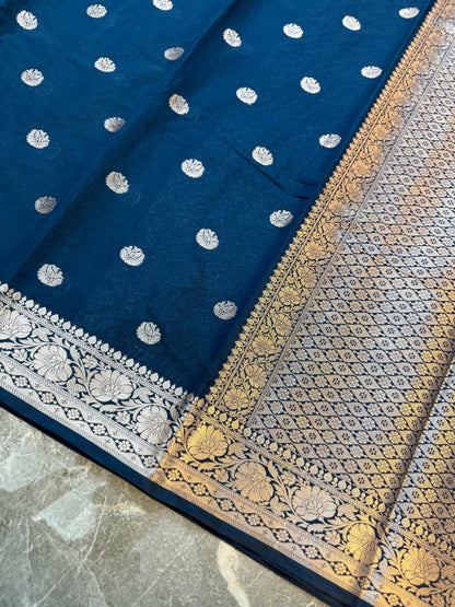 Banarasi Katan Dupian Soft Silk Saree - BKDSSTB033