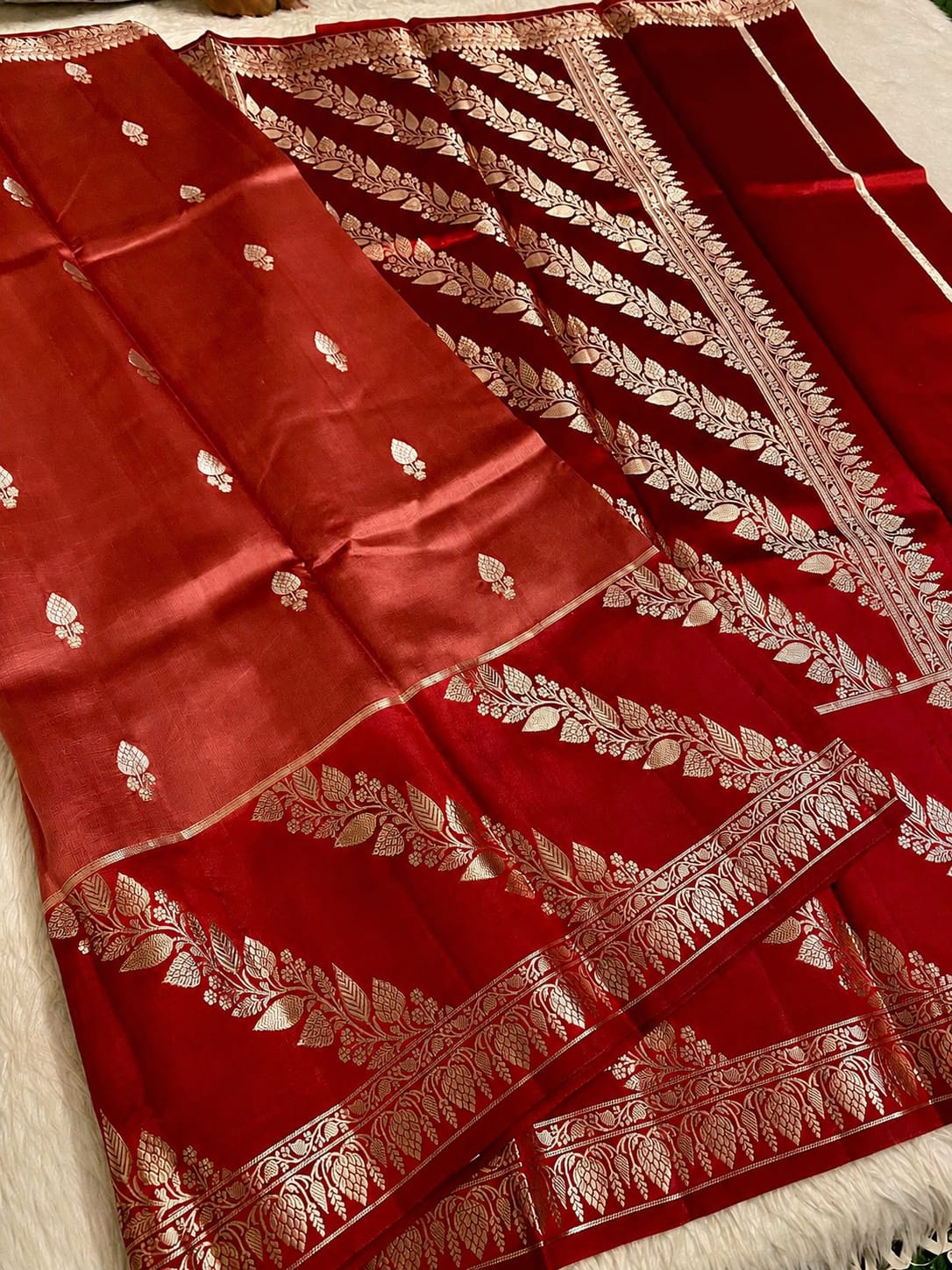 Banarasi Semi Katan Silk Saree - BSKSIB022
