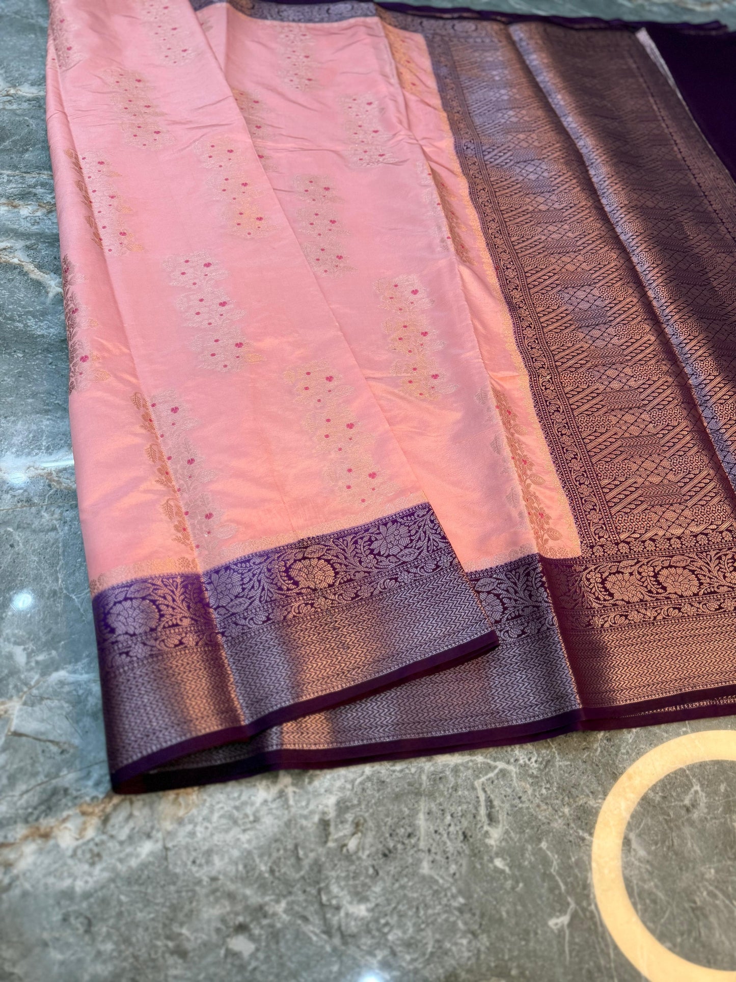 Banarasi Semi Katan Silk Saree - BSKSPK062