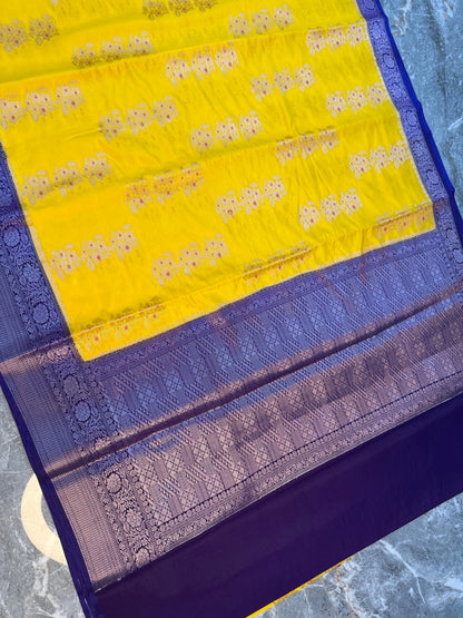 Banarasi Semi Katan Silk Saree - BSKSYW061