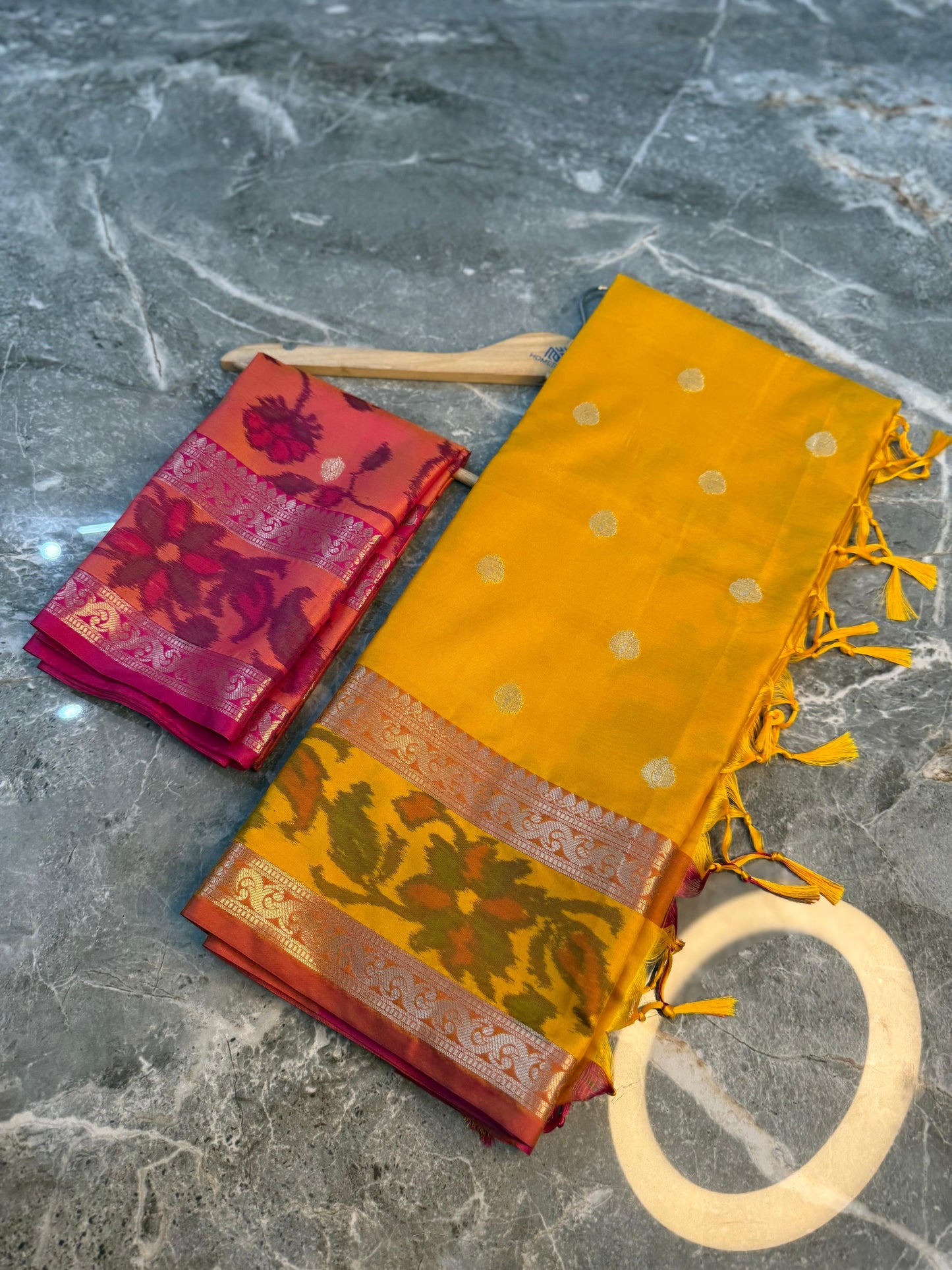 Banarasi Printed Soft Silk Saree with Buti Design - BPSSBY091