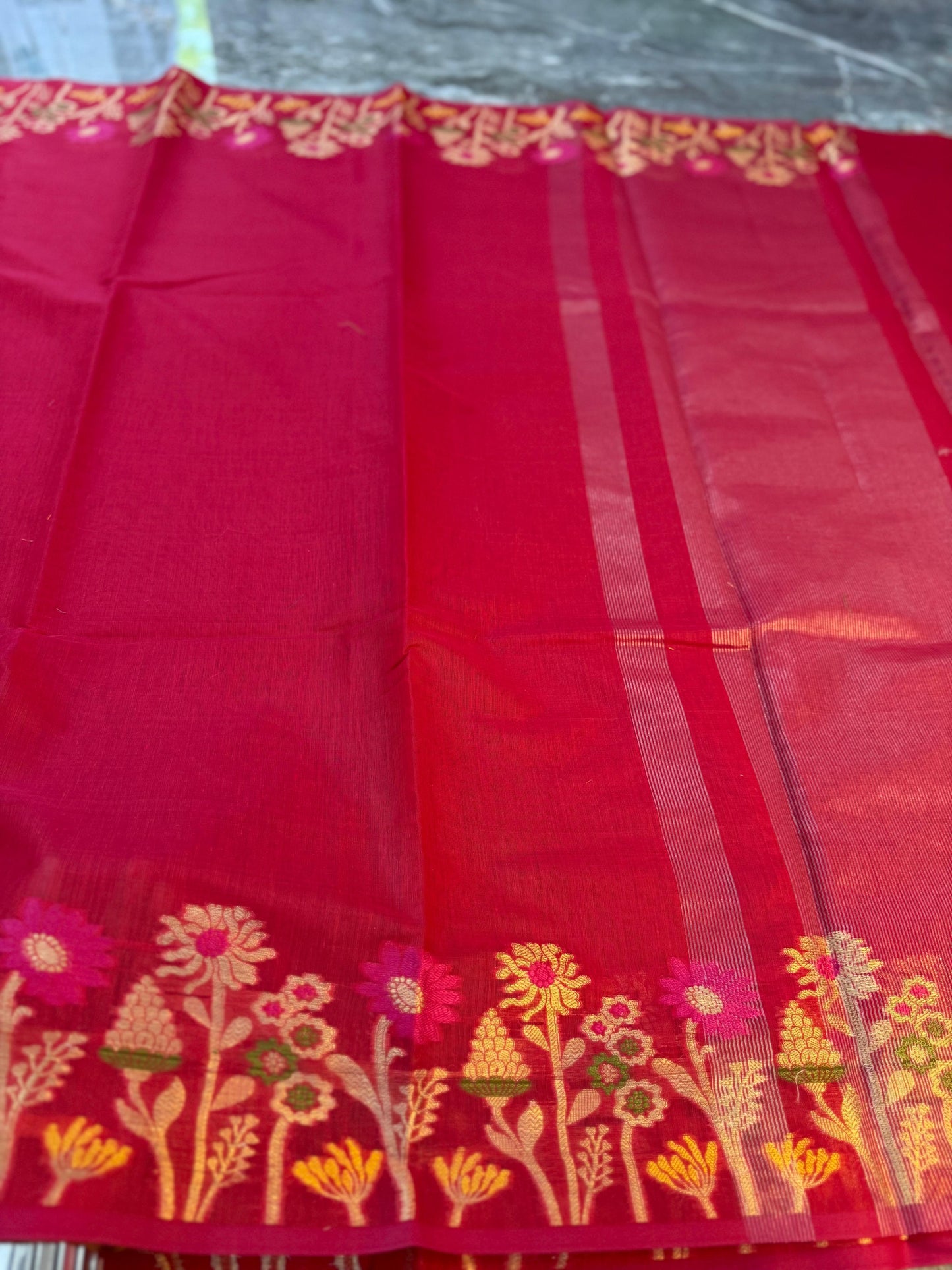 Heritage Banarasi Cotton Soft Silk Saree - HBCSS09