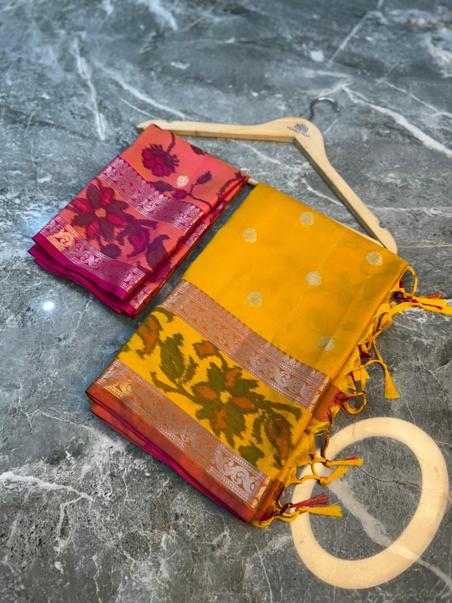 Banarasi Printed Soft Silk Saree with Buti Design - BPSSBY091