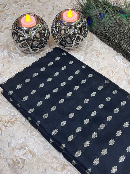 Uppada Silk Saree with Pochampally Border BAT301