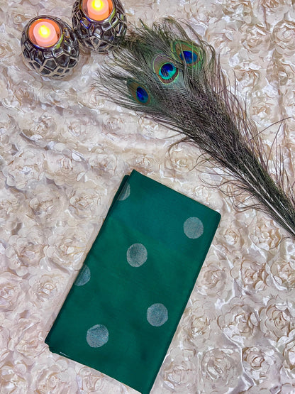 Uppada Silk Saree with Dollar Buta BAT302